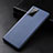 Coque Luxe Cuir Housse Etui R02 pour Samsung Galaxy S20 5G Bleu