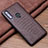 Coque Luxe Cuir Housse Etui R03 pour Huawei Honor 20i Marron