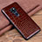 Coque Luxe Cuir Housse Etui R03 pour Huawei Mate 20 X 5G Marron