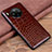 Coque Luxe Cuir Housse Etui R03 pour Huawei Mate 30 Pro 5G Marron