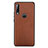 Coque Luxe Cuir Housse Etui R03 pour Huawei P30 Lite Marron