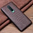 Coque Luxe Cuir Housse Etui R03 pour OnePlus 8 Marron