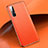 Coque Luxe Cuir Housse Etui R03 pour Oppo Find X2 Neo Orange