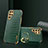 Coque Luxe Cuir Housse Etui R03 pour Samsung Galaxy S24 Ultra 5G Vert