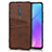 Coque Luxe Cuir Housse Etui R03 pour Xiaomi Mi 9T Marron