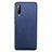 Coque Luxe Cuir Housse Etui R03 pour Xiaomi Mi A3 Bleu