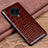 Coque Luxe Cuir Housse Etui R03 pour Xiaomi Redmi K30 Pro Zoom Marron