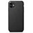 Coque Luxe Cuir Housse Etui R04 pour Apple iPhone 11 Noir