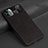 Coque Luxe Cuir Housse Etui R04 pour Apple iPhone 11 Pro Noir