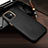 Coque Luxe Cuir Housse Etui R04 pour Apple iPhone 12 Mini Noir