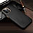 Coque Luxe Cuir Housse Etui R04 pour Apple iPhone 12 Pro Max Noir