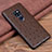 Coque Luxe Cuir Housse Etui R04 pour Huawei Mate 20 X 5G Marron