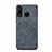 Coque Luxe Cuir Housse Etui R04 pour Huawei Nova 4e Gris Fonce