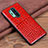 Coque Luxe Cuir Housse Etui R04 pour OnePlus 8 Pro Rouge