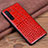 Coque Luxe Cuir Housse Etui R04 pour Samsung Galaxy Note 10 Rouge