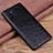 Coque Luxe Cuir Housse Etui R05 pour Samsung Galaxy Note 10 5G Noir