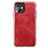 Coque Luxe Cuir Housse Etui R06 pour Apple iPhone 11 Rouge
