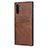 Coque Luxe Cuir Housse Etui R06 pour Samsung Galaxy Note 10 5G Petit