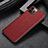 Coque Luxe Cuir Housse Etui R07 pour Apple iPhone 12 Pro Max Rouge