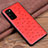 Coque Luxe Cuir Housse Etui R07 pour Huawei Honor View 30 Pro 5G Rouge