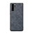 Coque Luxe Cuir Housse Etui R08 pour Huawei P30 Pro Gris Fonce