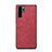 Coque Luxe Cuir Housse Etui R08 pour Huawei P30 Pro Rouge