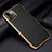 Coque Luxe Cuir Housse Etui S01 pour Apple iPhone 13 Mini Noir