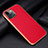 Coque Luxe Cuir Housse Etui S01 pour Apple iPhone 13 Rouge