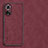 Coque Luxe Cuir Housse Etui S01 pour Huawei Honor 50 5G Rouge