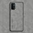 Coque Luxe Cuir Housse Etui S01 pour OnePlus Nord N200 5G Gris