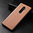 Coque Luxe Cuir Housse Etui S01 pour Oppo Reno2 Orange