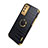 Coque Luxe Cuir Housse Etui S01 pour Samsung Galaxy M02s Petit