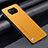 Coque Luxe Cuir Housse Etui S01 pour Xiaomi Poco X3 Jaune