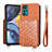 Coque Luxe Cuir Housse Etui S01D pour Motorola Moto G22 Petit