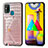 Coque Luxe Cuir Housse Etui S01D pour Samsung Galaxy M21s Petit