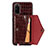 Coque Luxe Cuir Housse Etui S01D pour Samsung Galaxy S20 5G Petit