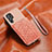 Coque Luxe Cuir Housse Etui S01D pour Samsung Galaxy S21 Ultra 5G Rose