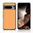 Coque Luxe Cuir Housse Etui S02 pour Google Pixel 8 Pro 5G Orange