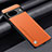 Coque Luxe Cuir Housse Etui S02 pour Google Pixel 8a 5G Orange