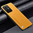 Coque Luxe Cuir Housse Etui S02 pour Huawei Honor 100 5G Jaune