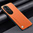 Coque Luxe Cuir Housse Etui S02 pour Oppo Reno10 Pro+ Plus 5G Orange