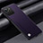 Coque Luxe Cuir Housse Etui S02 pour Realme C30s Violet