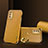 Coque Luxe Cuir Housse Etui S02 pour Samsung Galaxy M02s Jaune