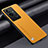 Coque Luxe Cuir Housse Etui S02 pour Vivo iQOO 11 5G Jaune