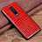 Coque Luxe Cuir Housse Etui S02 pour Xiaomi Redmi K30 5G Rouge