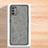 Coque Luxe Cuir Housse Etui S02 pour Xiaomi Redmi Note 10T 5G Gris