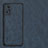 Coque Luxe Cuir Housse Etui S02 pour Xiaomi Redmi Note 11E Pro 5G Bleu