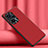 Coque Luxe Cuir Housse Etui S02 pour Xiaomi Redmi Note 12 Turbo 5G Rouge