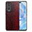 Coque Luxe Cuir Housse Etui S02D pour Huawei Honor 80 Pro Flat 5G Rouge