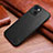 Coque Luxe Cuir Housse Etui S03 pour Apple iPhone 13 Mini Noir